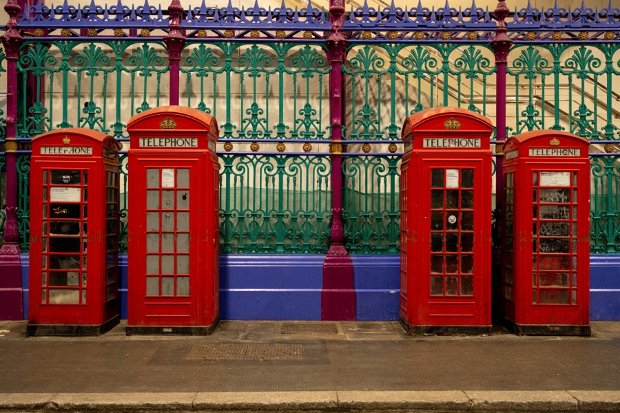 London in the evening. September 2025.