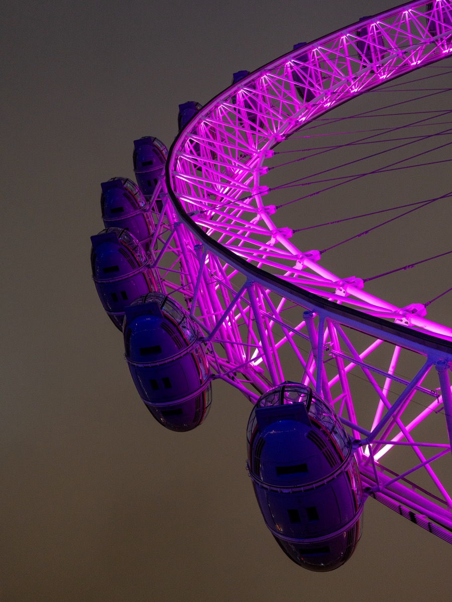 London in the evening. September 2025.