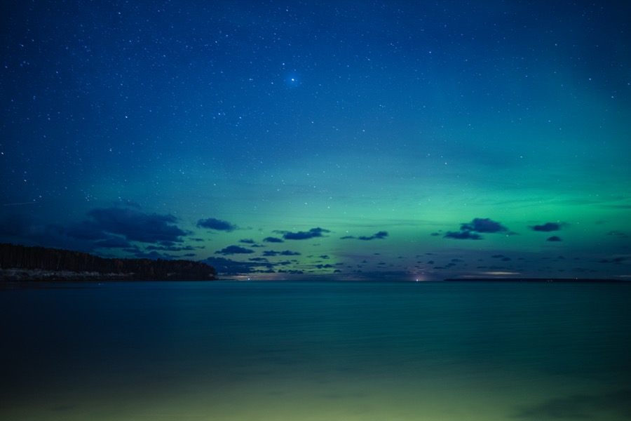 Northern lights near Kakumäe, Estonia. October 2025.